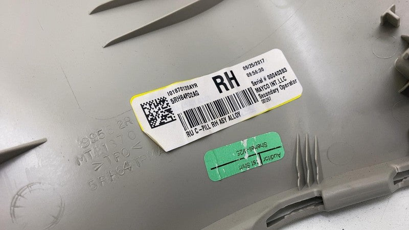 5RH64PD2AG ⭕ 2017-2023 Chrysler Pacifica Rear Right  C-Pillar Trim Cover Panel 5RH64PD2AG