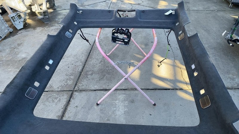 2022-2024 Rivian R1S Roof Headliner Microfiber Suede w/ Panoramic Sunroof Black