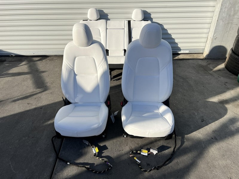 2020-2022 Tesla Model Y Complete Front & Rear Interior Seat Cushion As