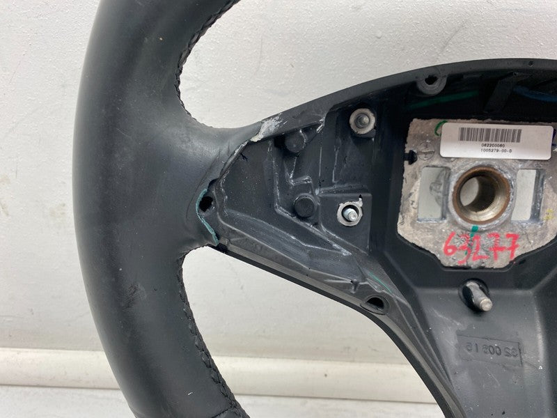 1036774-00-C ⭕ 2012-2020 Tesla Model S X Driver Steering Wheel Black Assembly 1005279-00-D
