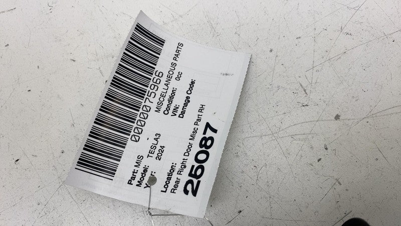 ⭕ 2024 2025 Tesla Model 3 Rear Right Door Wiring Harness Cable Wire 18