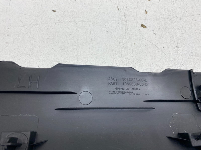 1089828 00 D ⭕17-25 Tesla Model 3 Driver Skirt Rocker Panel Molding Trim Left LH 1089828-00-D