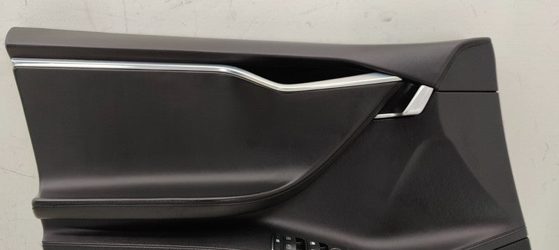 6006071 09 J ⭕ 12-20 Model S MS Front Left Interior Door Panel Trim Card Cover 6006071-09-J