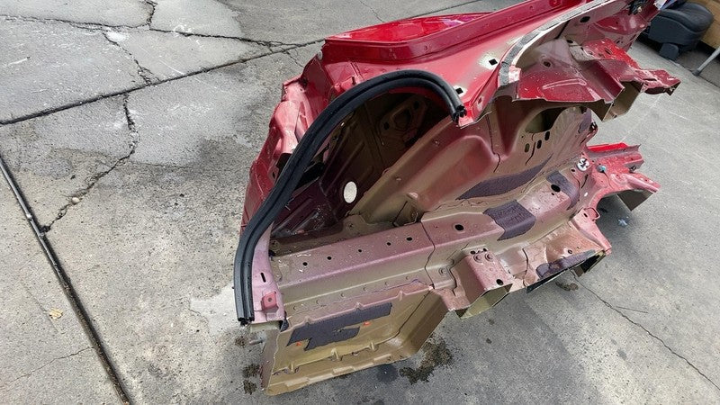 ⭕ 2017-2020 Tesla Model 3 Rear Left Quarter Panel Structural Frame Cut Red PPMR