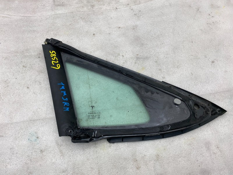 E6 43R-008010 ⭕12-21 Tesla Model S Rear Passenger Side Quarter Window Glass Right 6006383-00-I