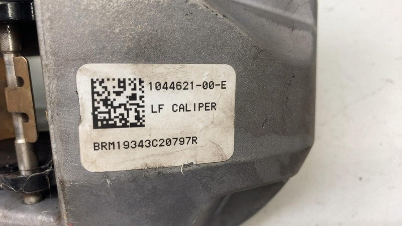 104462100E ⭕ 2017-2023 Tesla Model 3 Front Left Caliper w/ Brake Hose Line OEM 1044621-00-E