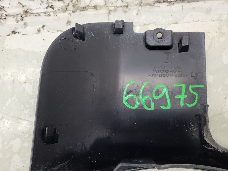 1058757 00 A ⭕16-20 Tesla Model S Rear Left Wheel Fairing Splash Guard End Cover 1058757-00-A