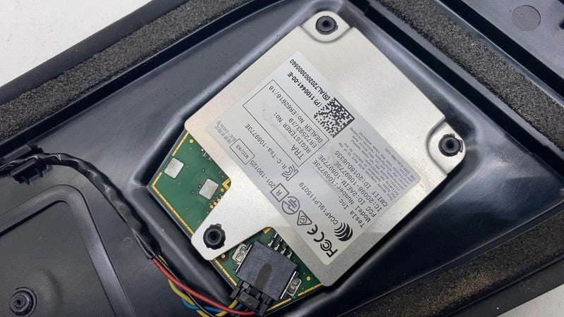 ⭕17-23 Model 3 Right B-Pillar Applique Glass Trim Molding w/ Camera 11