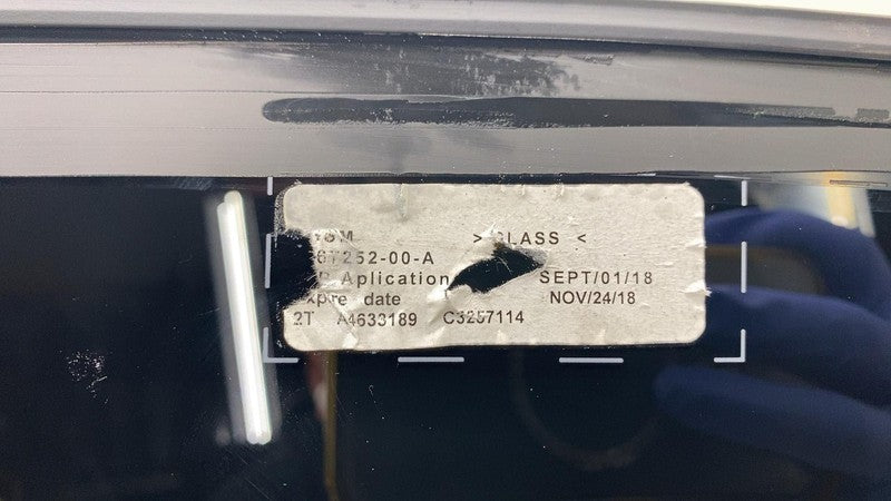 ⭕ 17-19 Model 3 Middle Panoramic Sunroof Fixed Roof Glass Moonroof 146