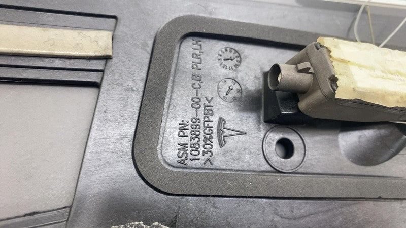 ⭕ 2016-2020 Tesla Model S Left B-Pillar Applique Glass Trim Molding 10