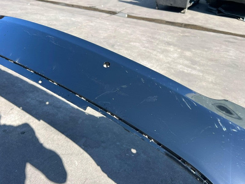 ⭕ 2021-2024 Tesla Model X Rear Bumper Cover Assy w/ Park Sensor Holes Black PBSB