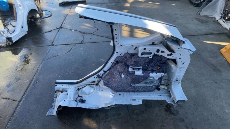 2013-2018 Ford C-Max Rear Passenger Side Quarter Panel Right RH White - YZ