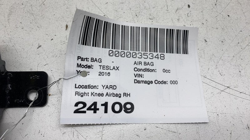 ⭕ 2012-2020 Tesla Model S X Front Right Knee Safety Air Bag Module 100