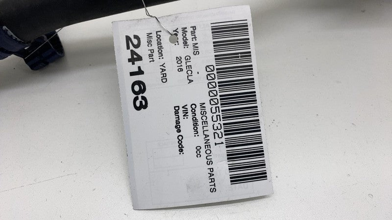 A1668300696 2012-2018 Mercedes-Benz GLE350 Engine HVAC Heater Outlet Hose Tube Pipe OEM