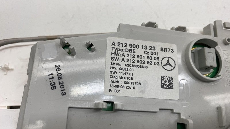 A 212 900 13 23 ⭕ 2010-2016 Mercedes E350 E-Class Overhead Dome Light Lamp Unit OEM A2129001323