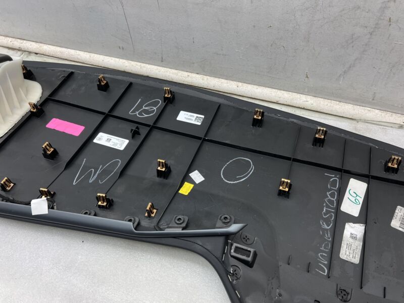 1060698-10-C 2016-2020 Tesla Model X Dashboard Instrument Panel Interior Dash Trim Cover OEM