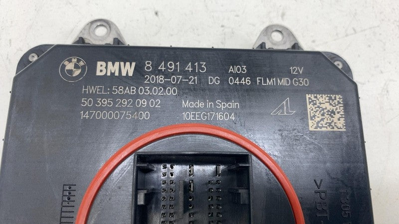 8491413 ⭕ 17-20 BMW 530 X3 X4 Front :eft or Right Headlight Control Module Unit 8491413
