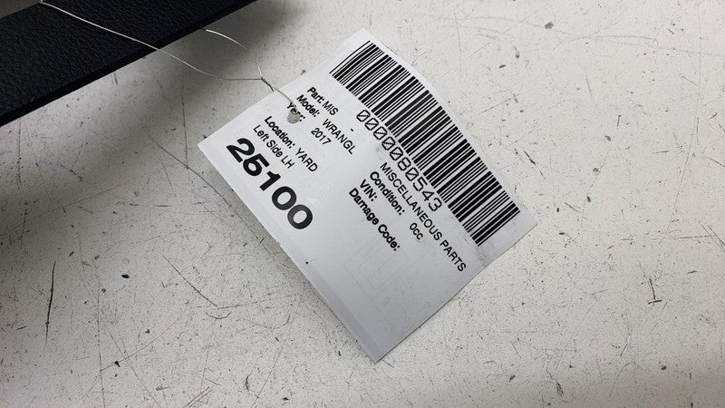 ⭕2015-2018 Jeep Wrangler Rear Driver Left Quarter Trim Interior Cover 