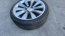 ⭕ 16-20 Model S Wheel Rim 21" inch 21x8.5 +40MM w/ Tire 245/35 ZR21 6005866-00-E