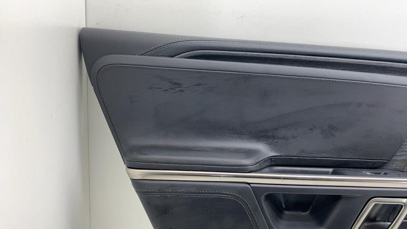 ⭕ 2022-2024 Rivian R1T R1S Rear Driver Side Door Panel Trim Card Cover Left LH