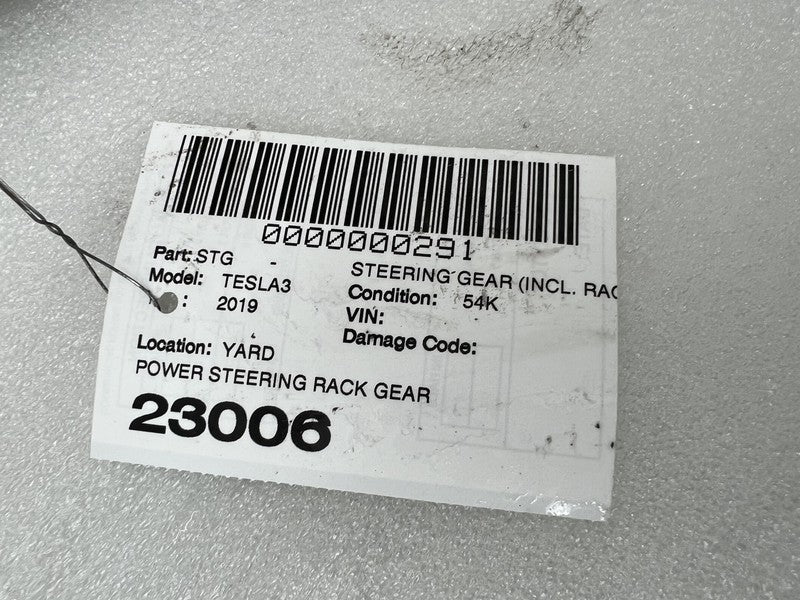 1044831-99-E 2017-2020 Tesla Model 3  Driver Side Power Steering Rack Gear & Pinion w/ Motor