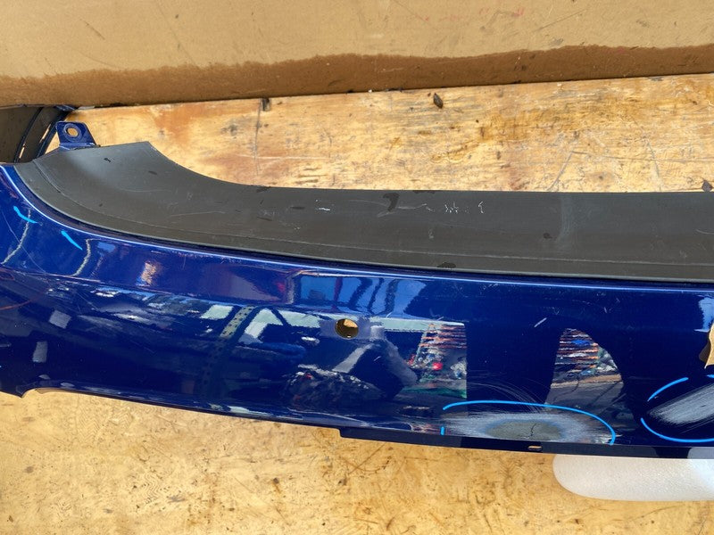 109747500A ⭕ 21-23 Tesla Model X Rear Bumper Cover Black w/ Park Sensor Holes 1097475-00-A