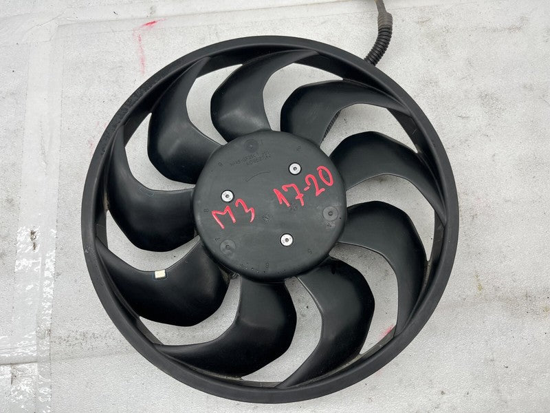 ⭕ 2017-2020 Tesla Model 3 Radiator Cooling Fan (9-Blade) w/ Motor Plug Assembly