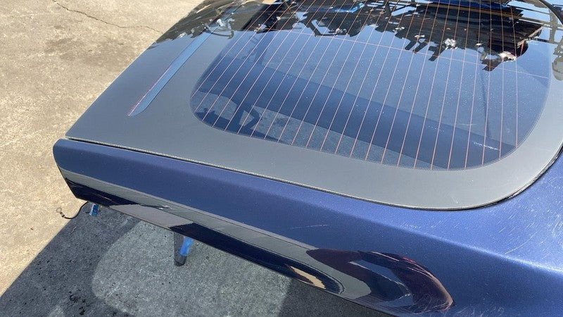 ⭕12-15 Model S Liftgate Trunk Lid Tailgate Hatch Shell Blue PMMB w/ Window Glass