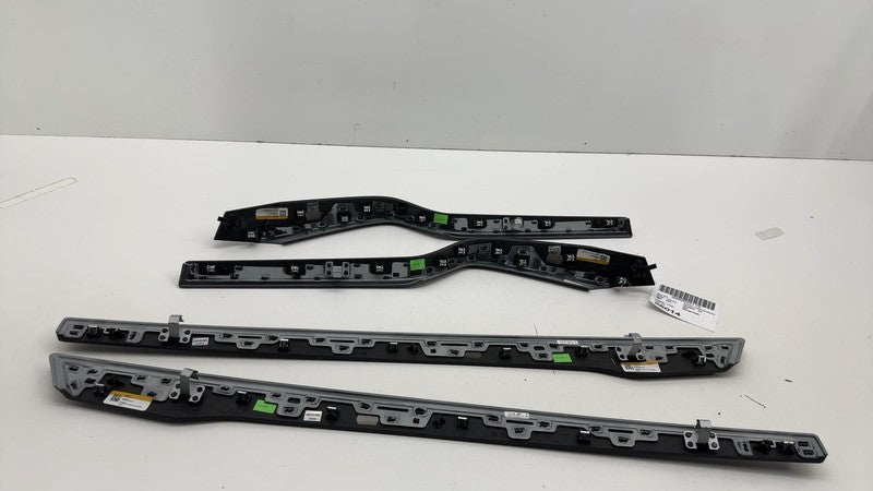 ⭕ 16-20 Tesla Model X SET of Front & Rear Left & Right Door Molding Tr