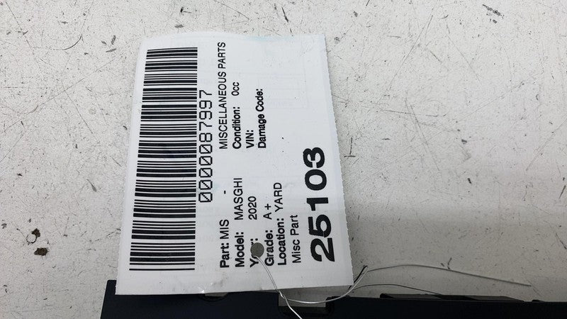 ⭕ 2017-2020 Maserati Ghibli HVAC Dash Heater Climate Control Switch 06