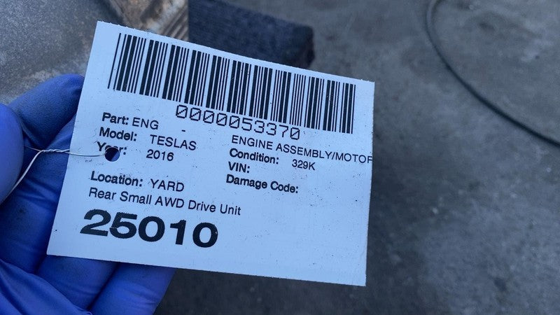⭕ 15-19 Tesla Model S X Electric Engine Motor Rear Small Drive Unit 10