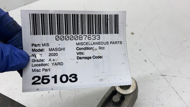 ⭕ 2014-2020 Maserati Ghibli Right Transmission Mount Support Bracket 0