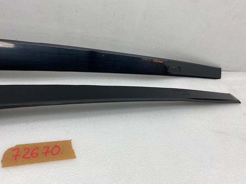 ⭕ 2016-2020 Tesla Model S Left & Right Panoramic Roof Applique Trim Molding Assy