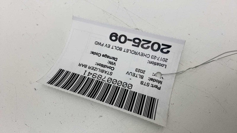 42477249 ⭕ 2017-2023 Chevrolet Bolt EV Front Stabilizer Sway Anti Roll Bar FWD 42477249