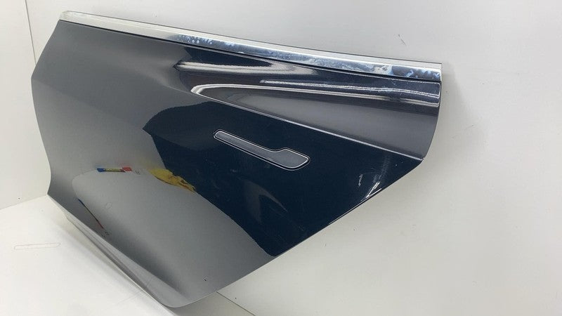 ⭕ 2017-2020 Tesla Model 3 Rear Driver Side Door Shell Panel Left LH Black - PBSB