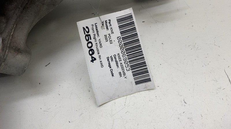 32373455 ⭕21-23 Polestar 2 Front Right Spindle Knuckle w/ Wheel Hub & Shield AWD 31681838