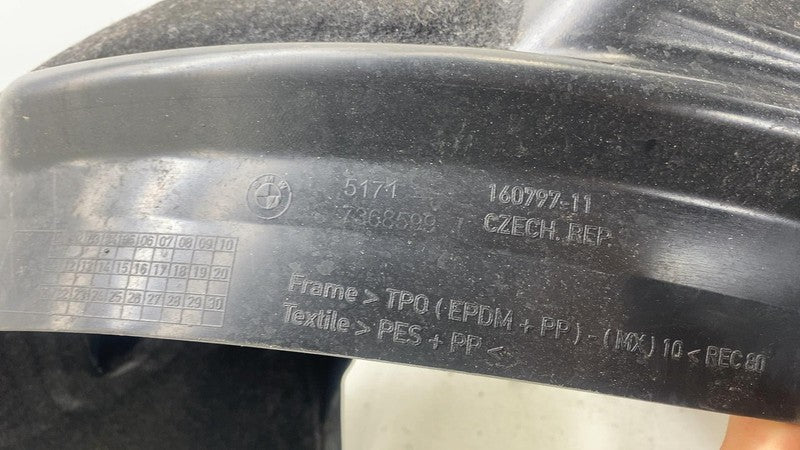 51717368599 ⭕ 2014-2021 BMW i3 Front Left Wheel Inner Fender Liner Splash Shield 51717368599