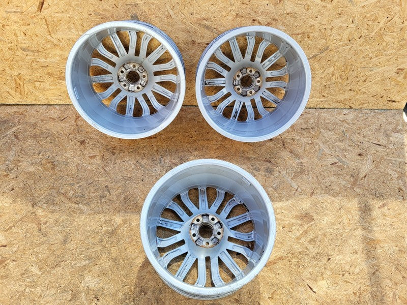 4G0601025E 2012 2013 2014 2015 Audi A6 Quattro S6 SET of 3 Wheel Rim 19" inch 8.5x19 Silver