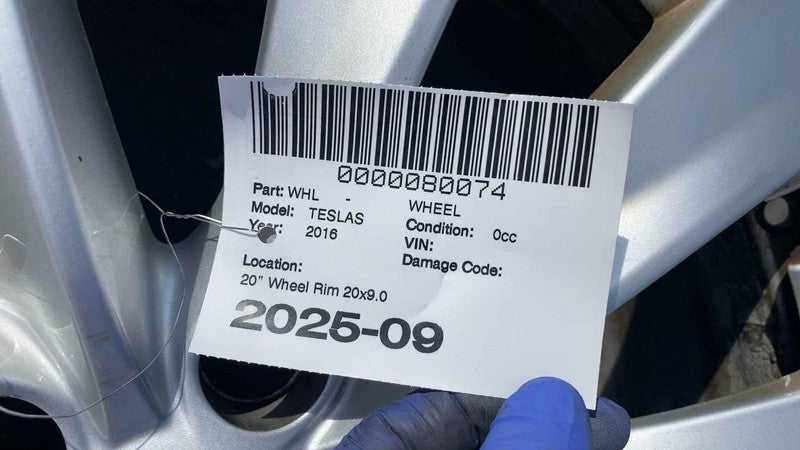 ⭕ 16-20 Tesla Model X Front Wheel Rim 20x9.0J + 35MM 20" 10-Spoke 1027