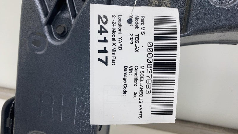 102878300 ⭕ 2016-2024 Tesla Model X Rear Passenger Side Door Glass Frame Right 1028783-00