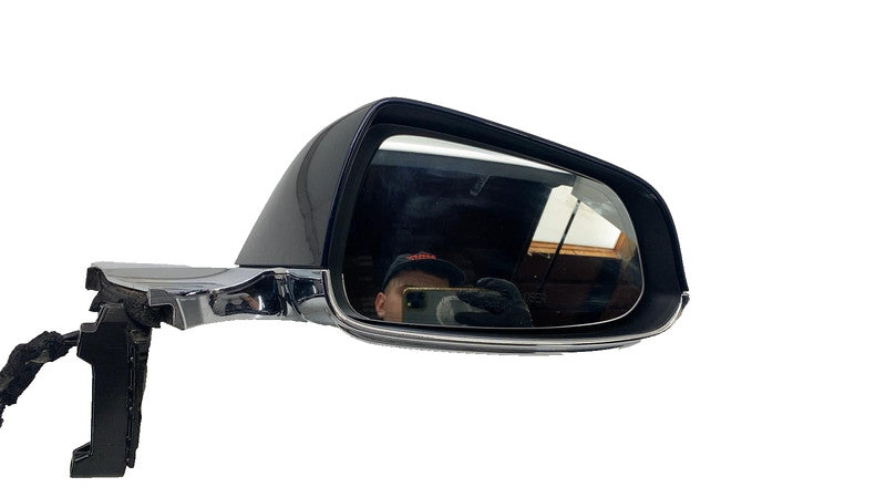 ⭕ 2012-2015 Tesla Model S Front Right Exterior Rear View Door Mirror Blue PMMB