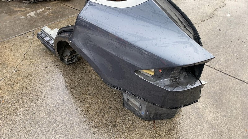 ⭕ 2016-2020 Tesla Model X Rear Driver Side Quarter Panel Cutout Left Gray PMNG