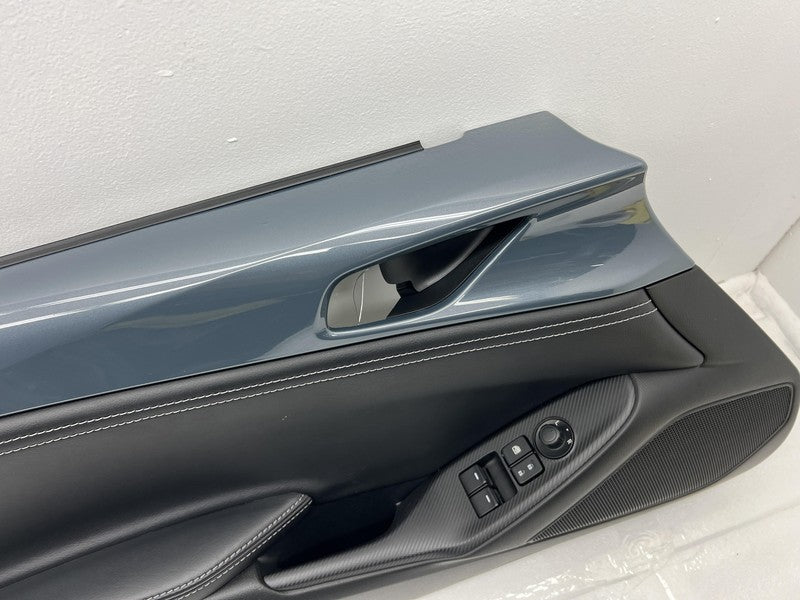 2016-2023 Mazda MX-5 Miata Front Driver Door Trim Card Cover Left LH Gray - 47C