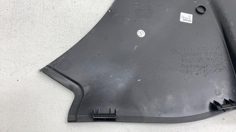 7388715 2017-2023 BMW 530e G30 Front Driver Side Windshield Cowl Grill Panel Left OEM
