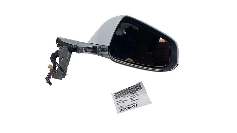 ⭕ 12-15 Model S MS Right Exterior Rear View Door Mirror White PPSW 600