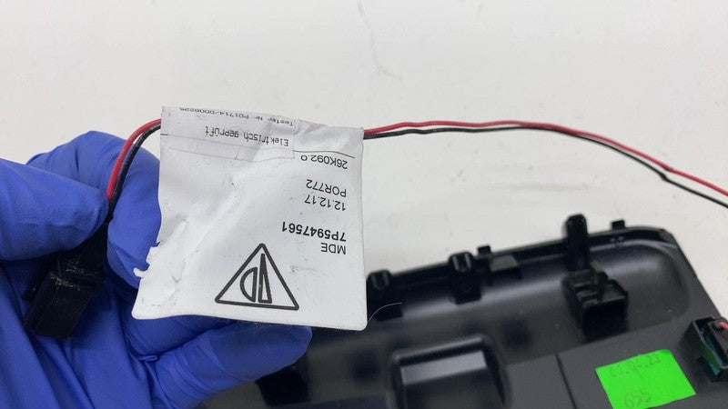 9Y0 863 475 B ⭕ 19-24 Porsche Cayenne Center Console Arm Rest Trim Cover w/ Harness 9Y0863475B