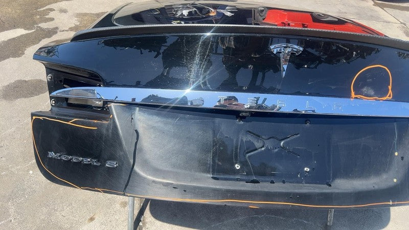 ⭕ 2012-2015 Tesla Model S Rear Tailgate Hatch Panel & Liftgate Glass B