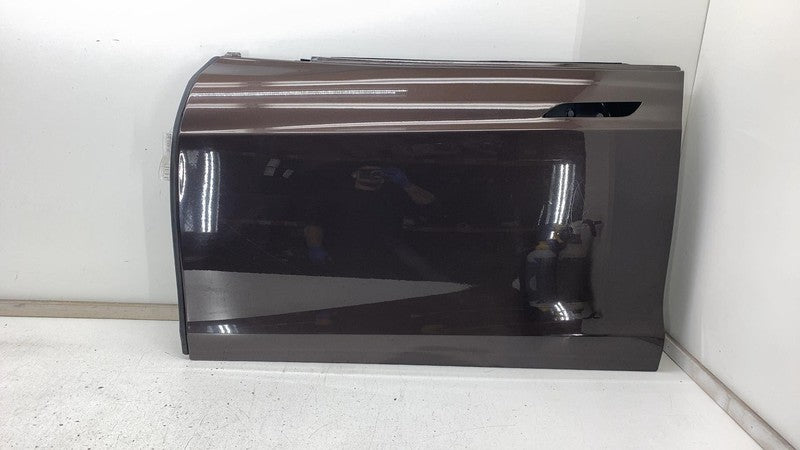2012-2015 Tesla Model S MS Front Driver Side Door Shell Panel Left LH Brown PMAB