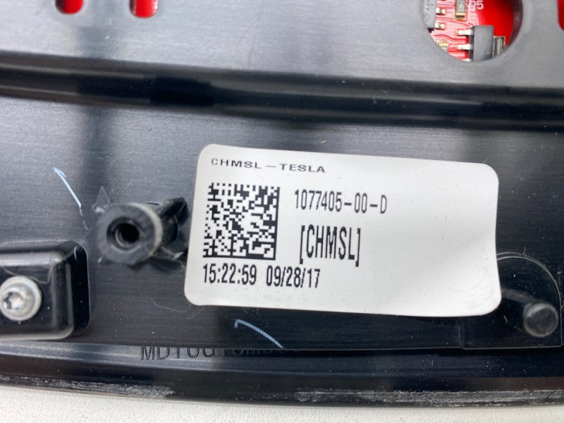 107740500D ⭕ 17-23 Model 3 Rear Package Tray Lamp Inner 3rd Brake Stop Light 1077405-00-D