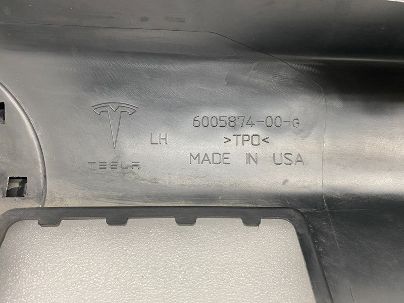 600587400G ⭕2012-2020 Model S Driver Side Rocker Panel Outer Sill Molding Left 6005874-00-G